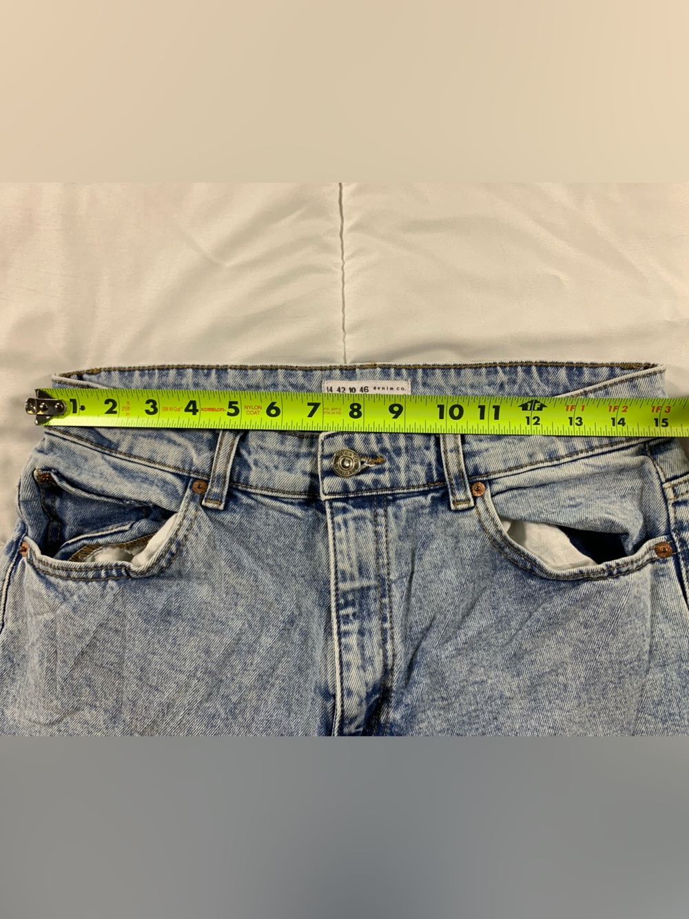 Pre loved DENIM & CO. Jeans womens size 10 - Picture 4 of 7